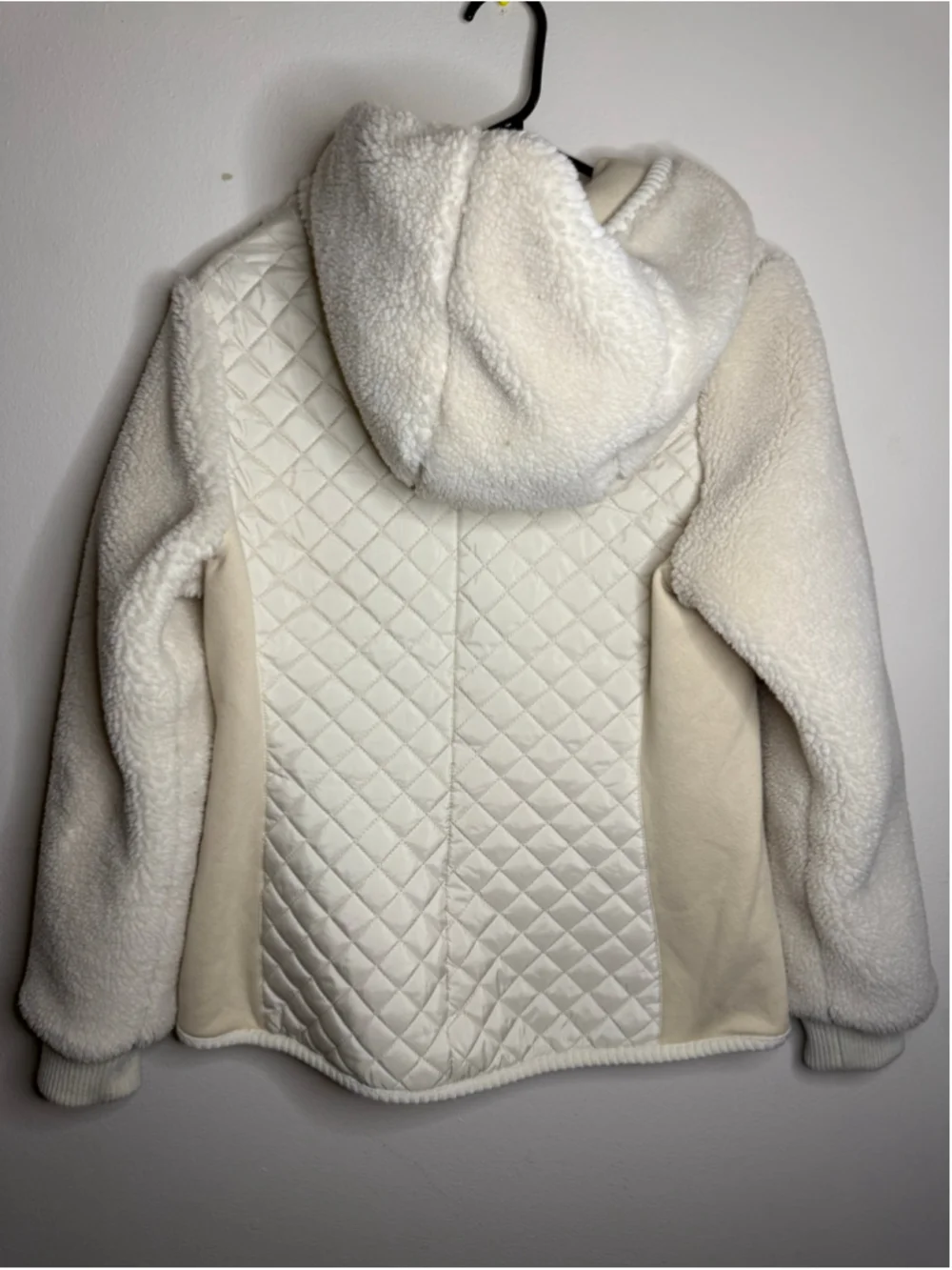 Women's Koolaburra by UGG Teddy Jacket Size S White Beige